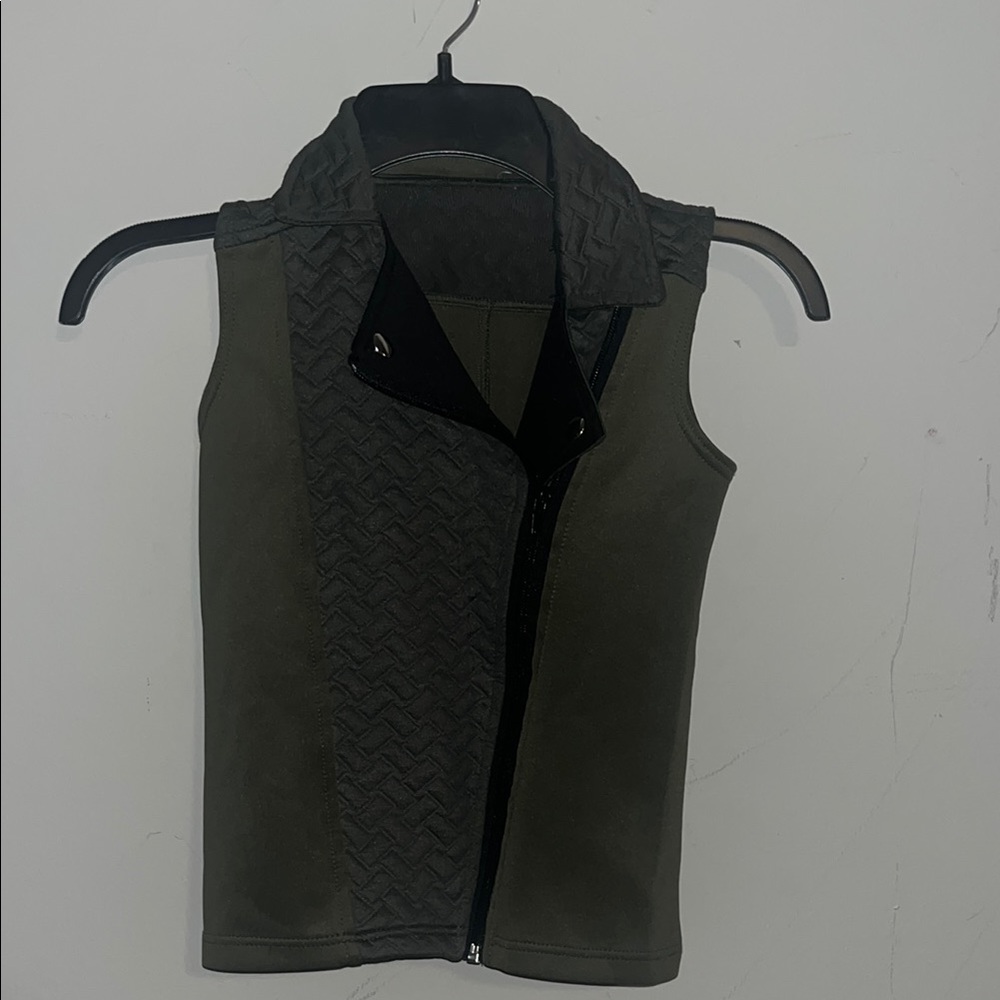 Stylish Olive Green Women's Vest